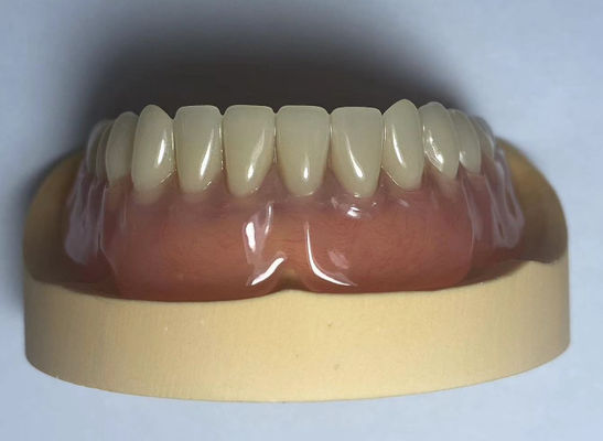 Phòng thí nghiệm nha khoa Acrylic Full Arch răng giả dễ sử dụng với hình dạng tự nhiên